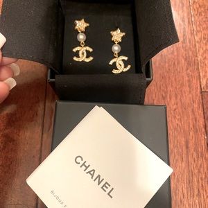 Authentic Star Chanel Earrings
